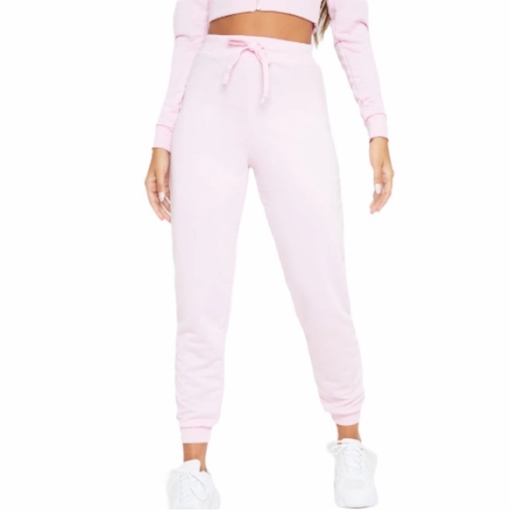 PrettyLittleThing Pink Sweat Ultimate Jogger size 2 - Picture 4 of 10